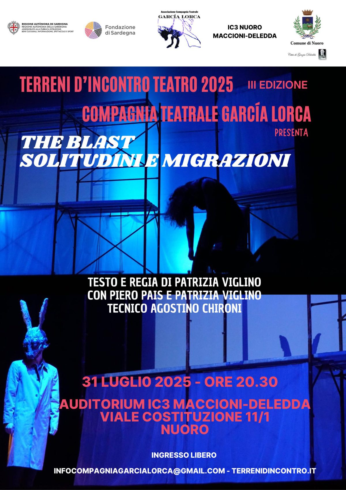 31/07/2025: The Blast. Solitudini e Migrazioni della Compagnia Teatrale García Lorca