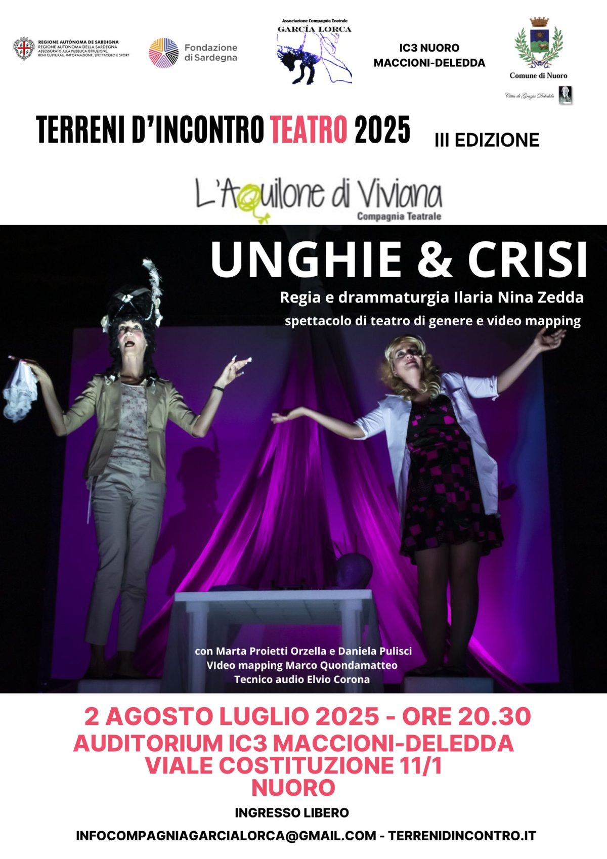 2/08/2025: Unghie & Crisi della Soc. Coop. L’Aquilone di Viviana